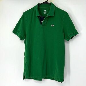 Nike rugby embroidered polo shirt men’s medium